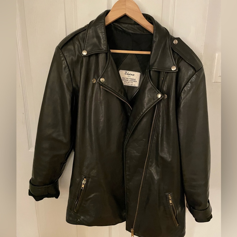 Vintage custom made motorcycle jacket